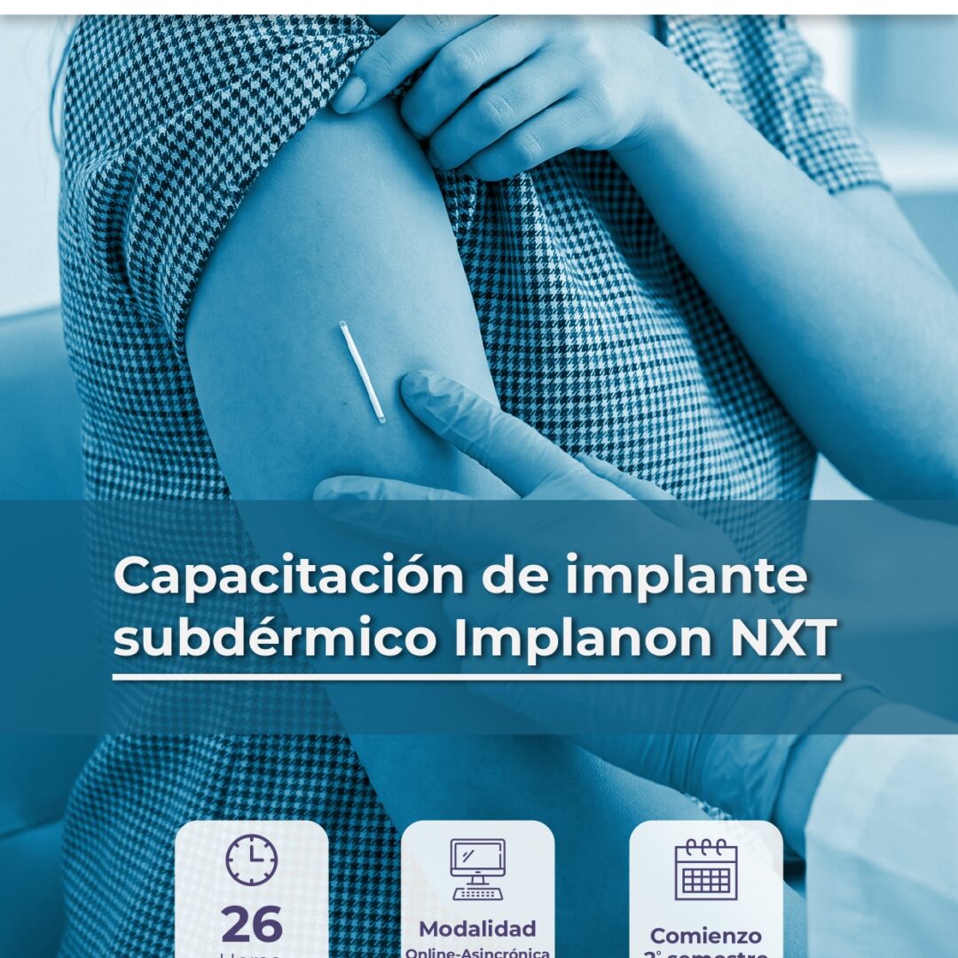 "Capacitación de implante subdérmico implanon NXT"